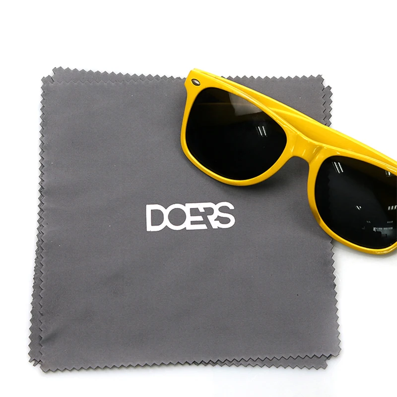 Luxury Custom microfiber suede sun glasses clothing brand cloth for glass lens