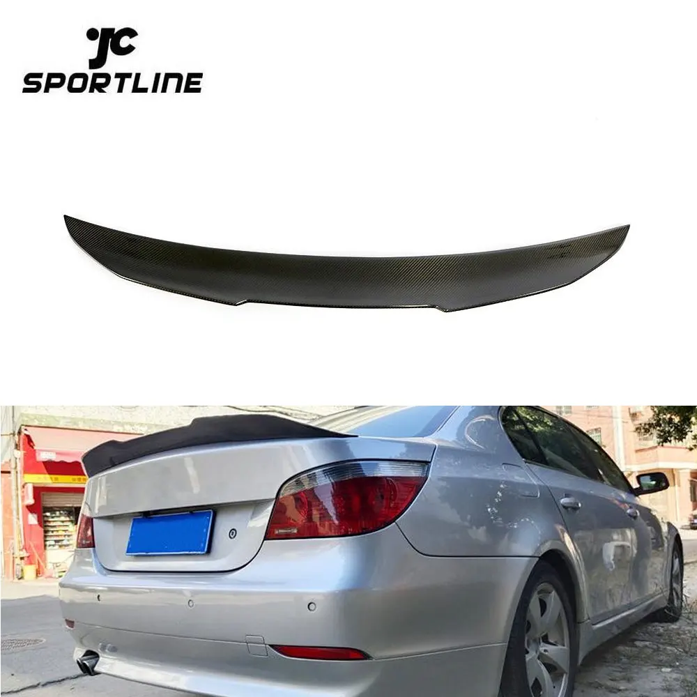 Задний спойлер из углеродного волокна для BMW E60 M5 525i 525xi 528i 530i 535i 545i 550i 2004-2009