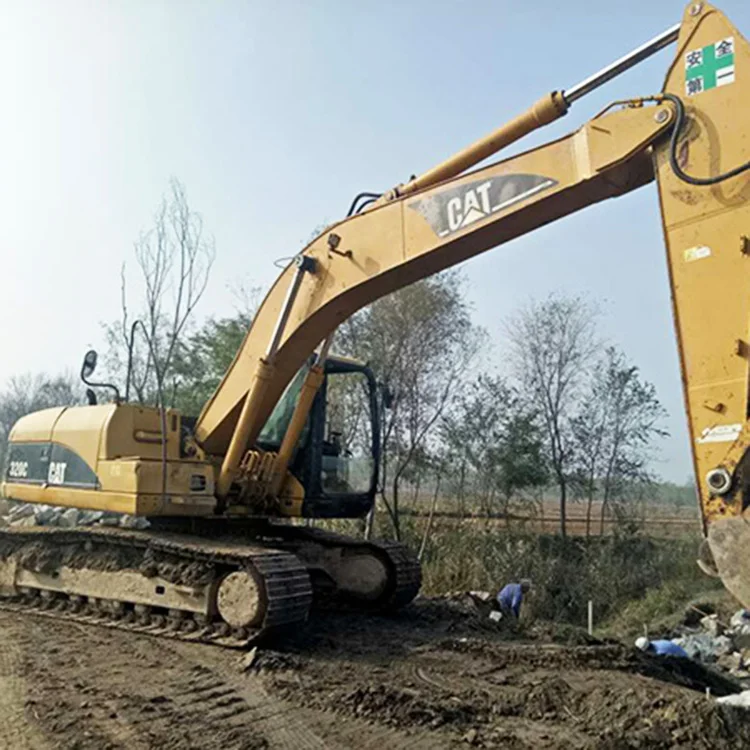 Cheap second hand  CAT 320C excavators  used  caterpillar 320C machine low work hours used excavators m CAT 320C 20ton for sale
