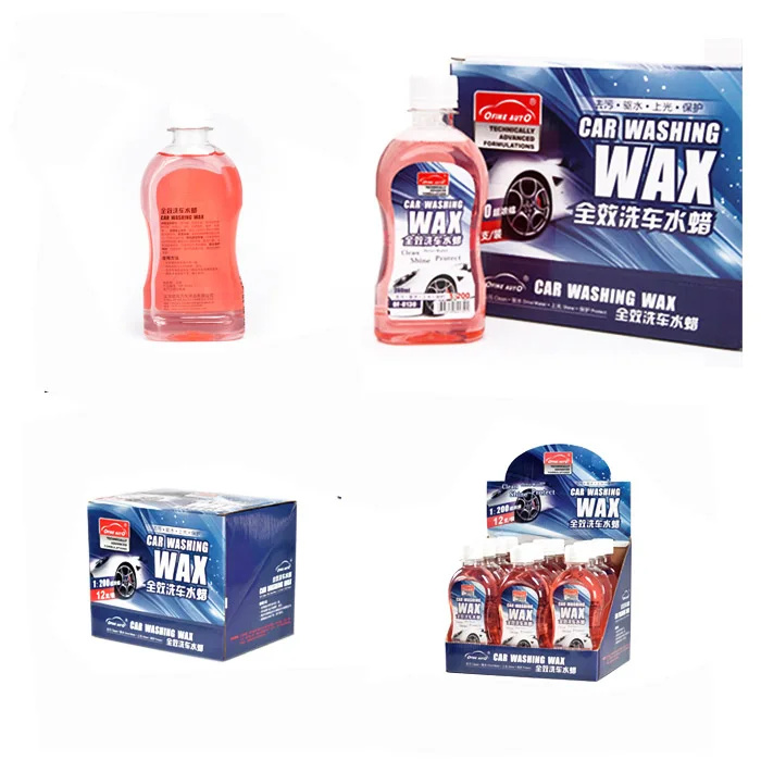 Car shampoo wash wax cleaner and type for washing high polish car cleaning