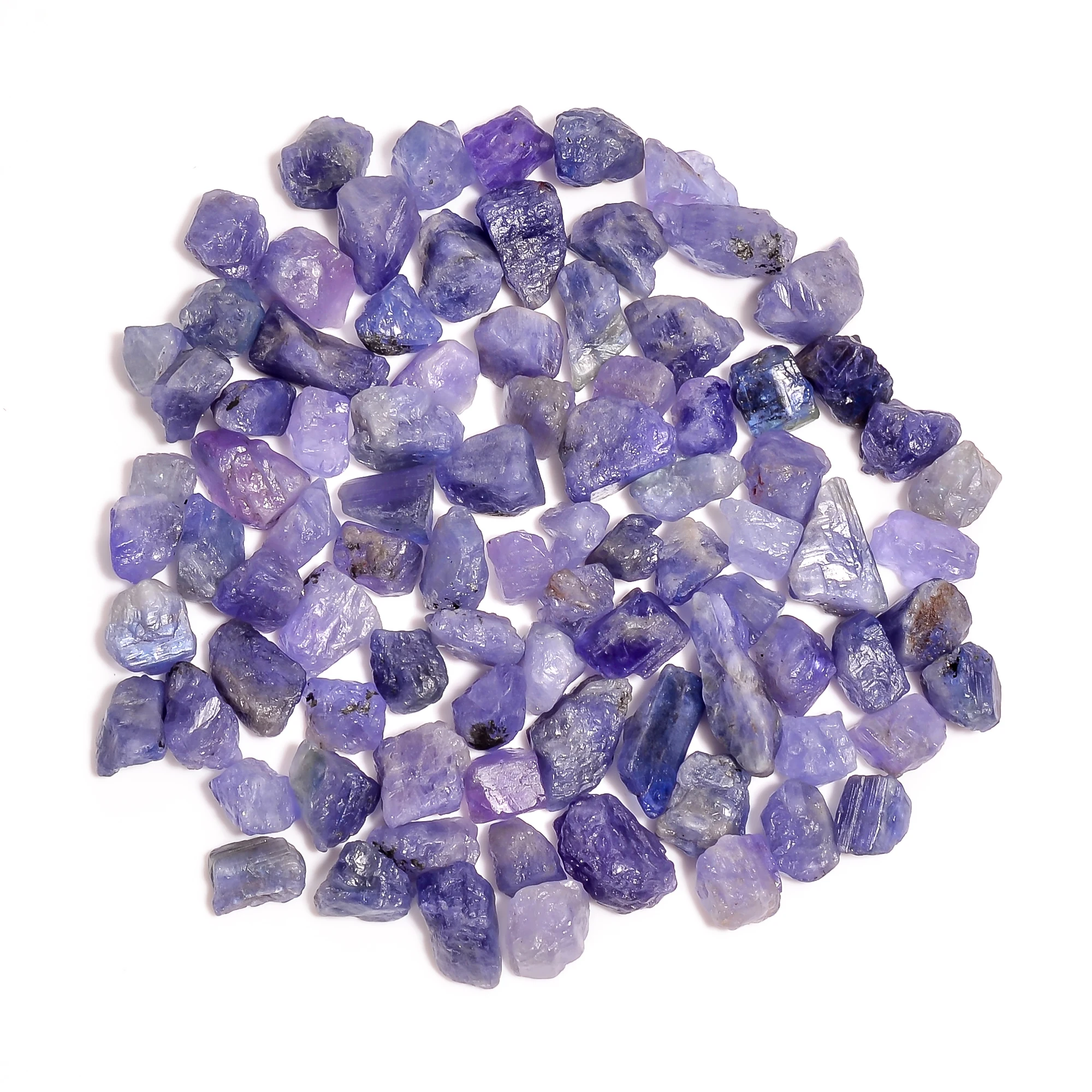 Natural Tanzanite Raw Gemstone Wholesale Rough Crystals For Bulk Orders