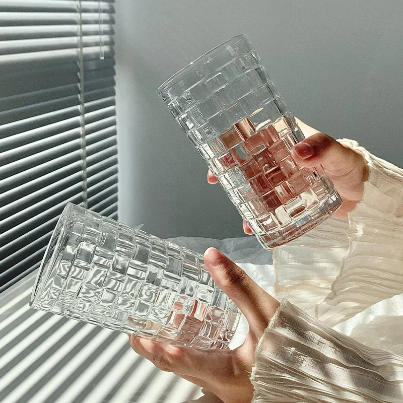 2023 New Design  Colorful Whiskey Glass Juice Drink Cup Home Water Glasses Dream Glass Cups