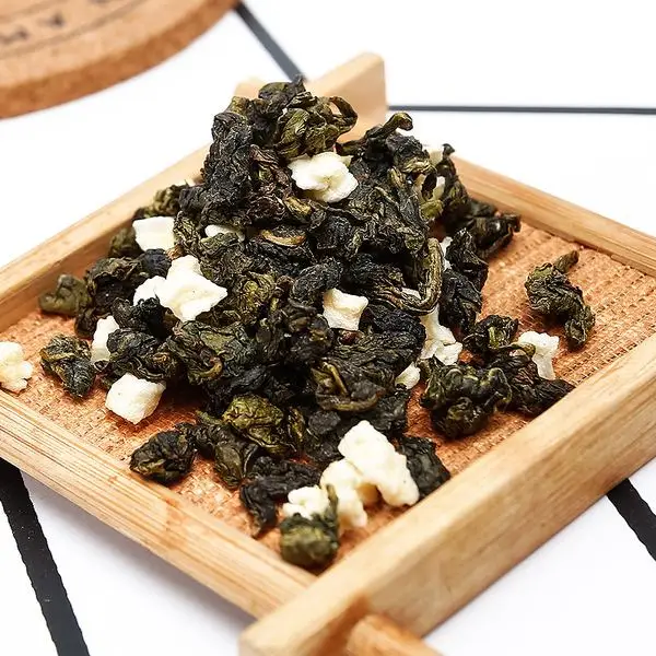 Puer Chinese best flavor sweet peach fujian oolong tea, peach flavor fruit tea