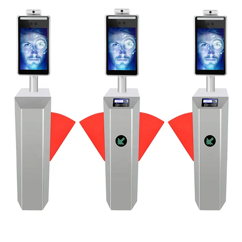 Ai face recognition temperature measurement camera access control