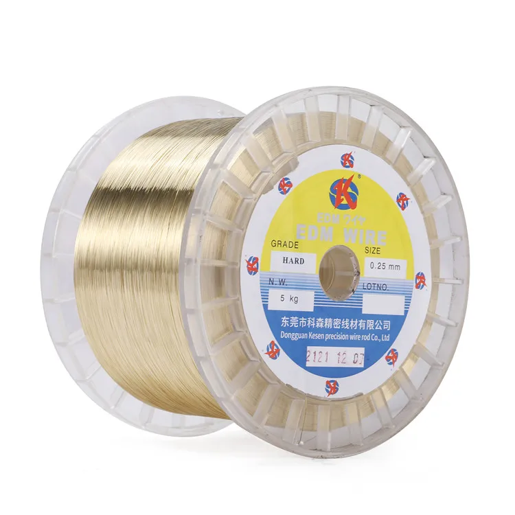 EDM Brass Wire 0.25mm Used For Wire Cutting Machine