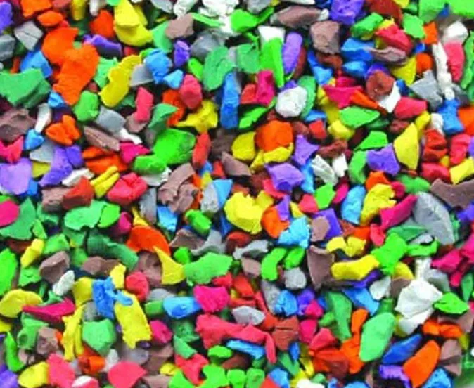1-3mm size EPDM granules for rubber roll 1-3mm for sandwich running track FN P2406201