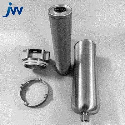 High quality 10 ' 20' 30'  inch brass sediment   Whole house large flow main pipeline Stainless steel pre-filter housing