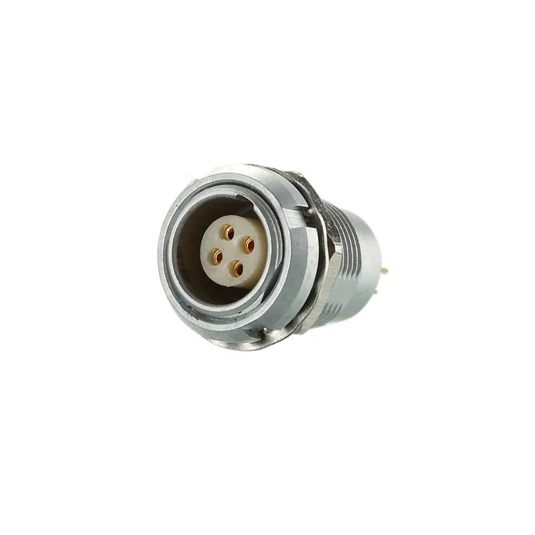 Female 0B socket 9pins Multi electrical circular solder cable wire connector