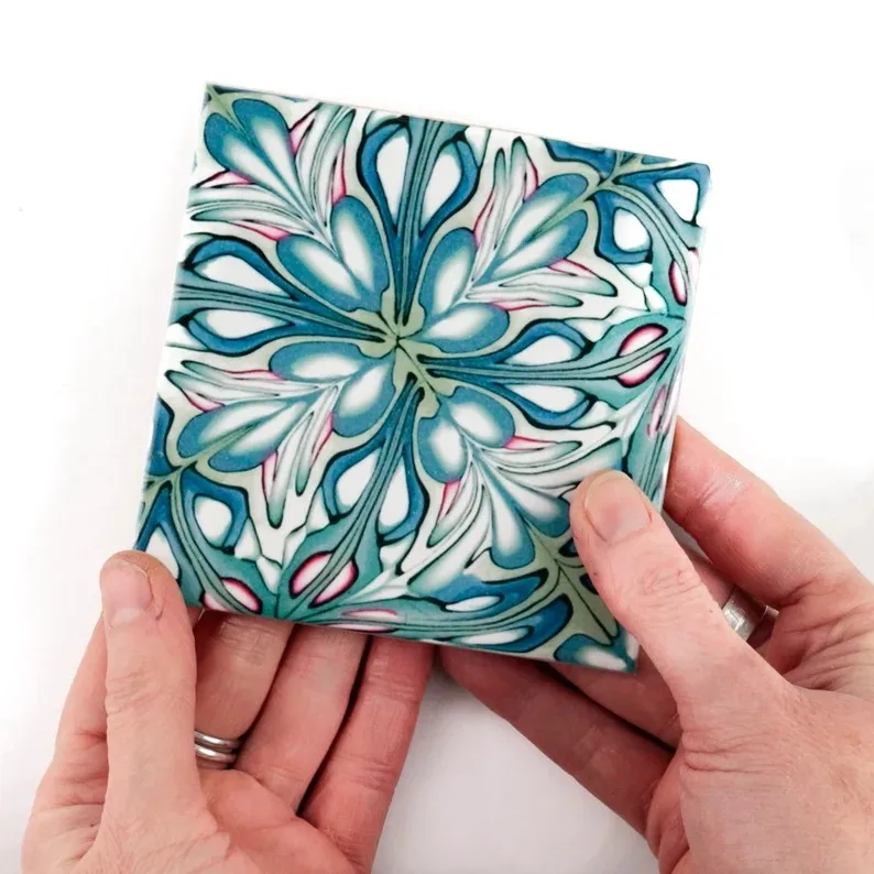 Factory supplies haute couture green ceramic tile interior wall tile for living room bathroom floor wall tile decor