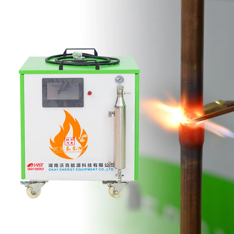 1000LPH HHO Gas Generator Oxyhydrogen Aluminium Copper Welding Torch Machine
