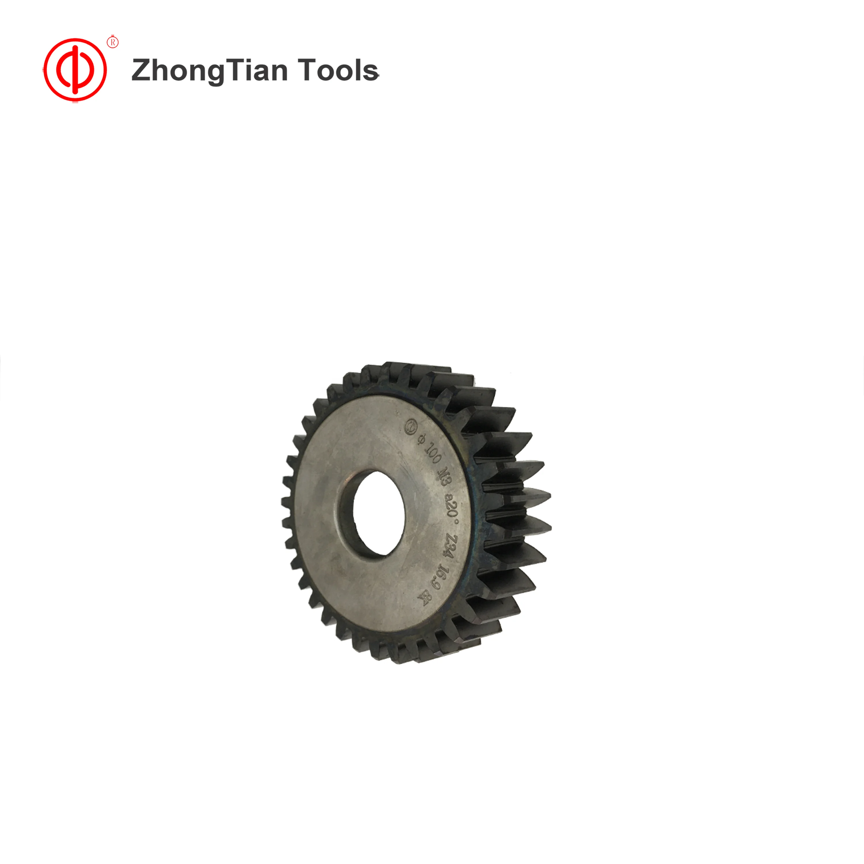 Various types of disc straight gear shaper cutters tin TiAlN and AMS coated customized disc gear shaper cutters