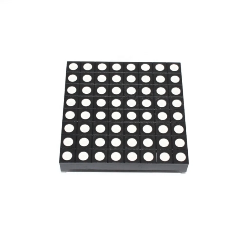 
5mm Round Dot RGB LED Matrix Panel Display 8x8 