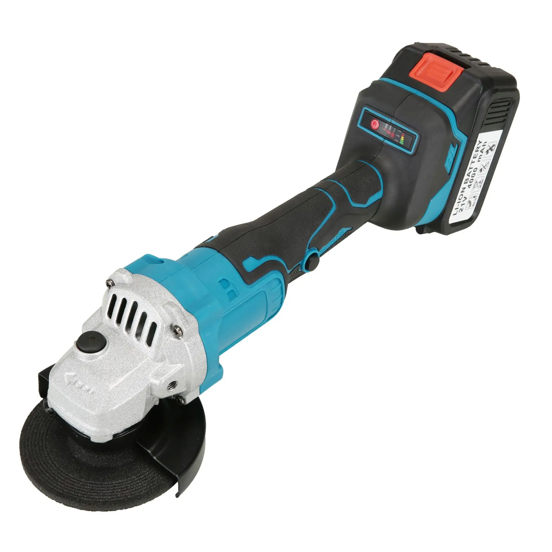 Lithium electric impact drill Angle grinder electromechanical drill wrench four-piece set brushless lithium electric tool set