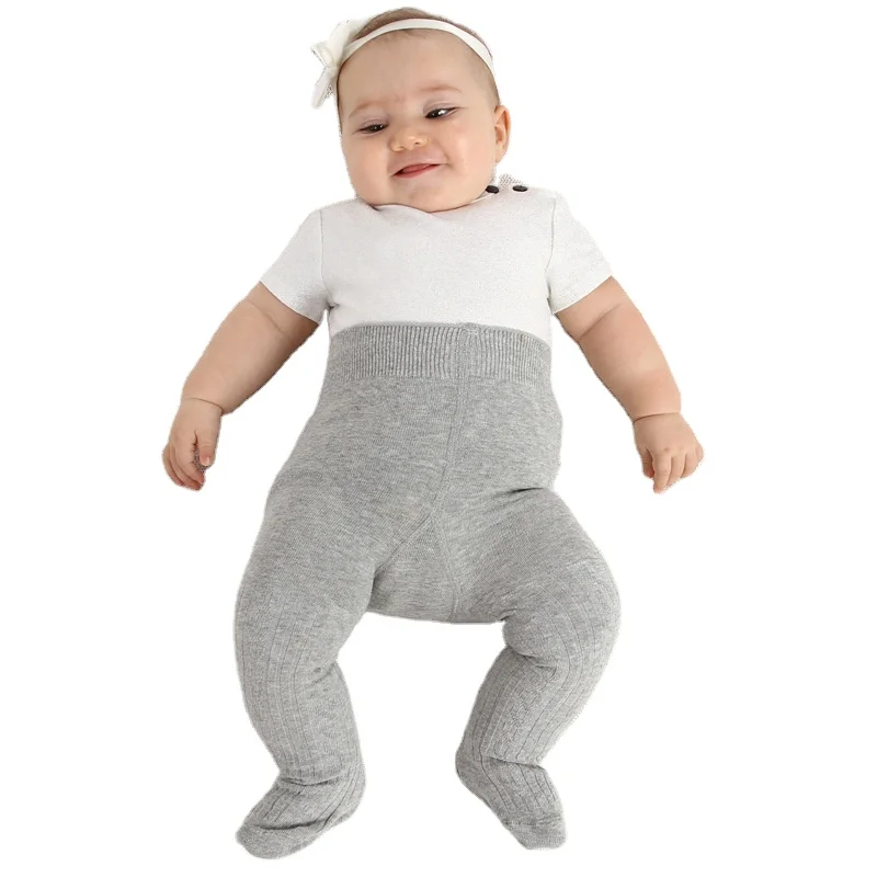 wholesale Infant Girls legging casual autumn socks baby soild color Breathable Stockings