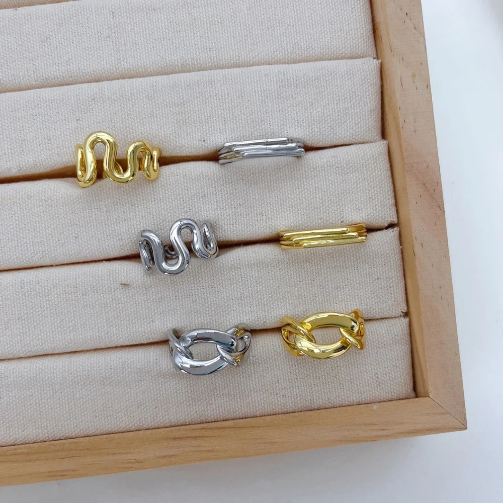 Rebird   beautiful ring design ring alliance 18 K jewelry  colored rings