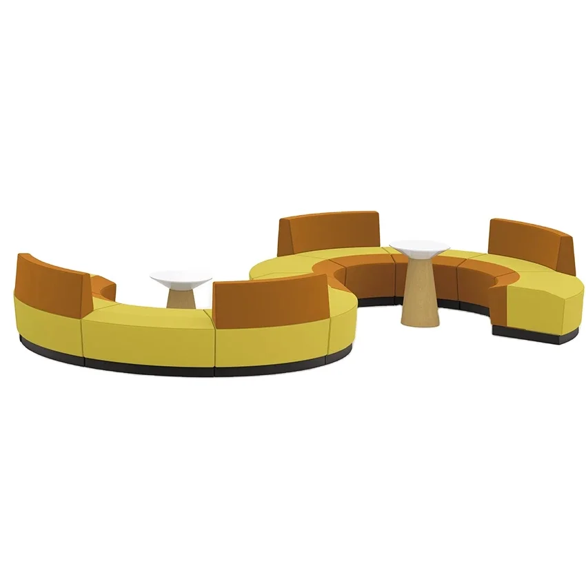 Flexible Modular Design Fabric Reception Sofa Office Sofa Set Waiting room sofa chair