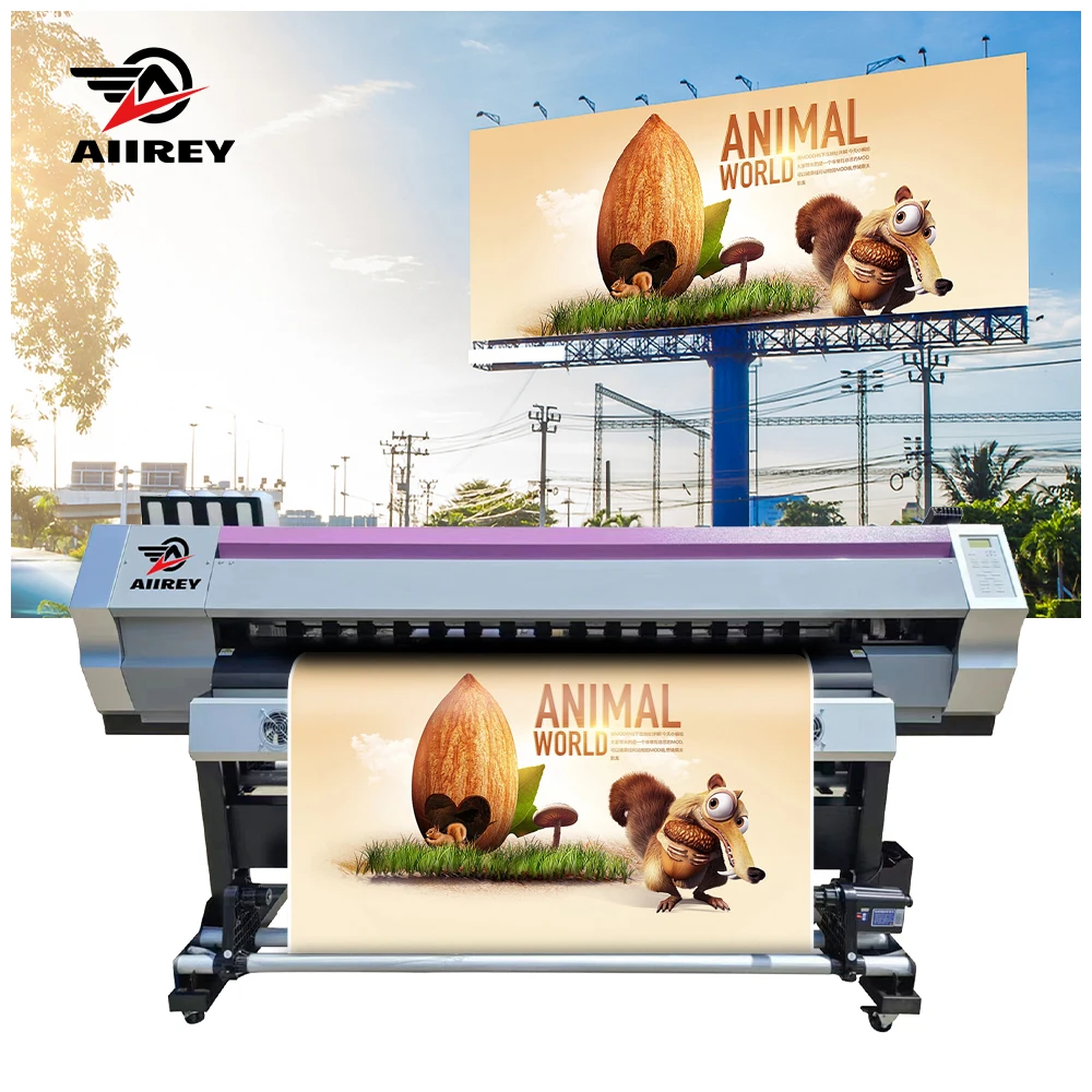 Inkjet Printer i3200 XP600 1.6m 1.8m China Plotter Large Format Poster Canvas Vinyl Car Sticker Eco Solvent Printer