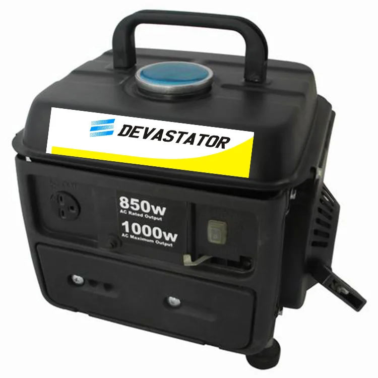 Оптовая продажа по заводской цене, бензиновый генератор 800 Вт, 750 Вт, мини бензиновые генераторы