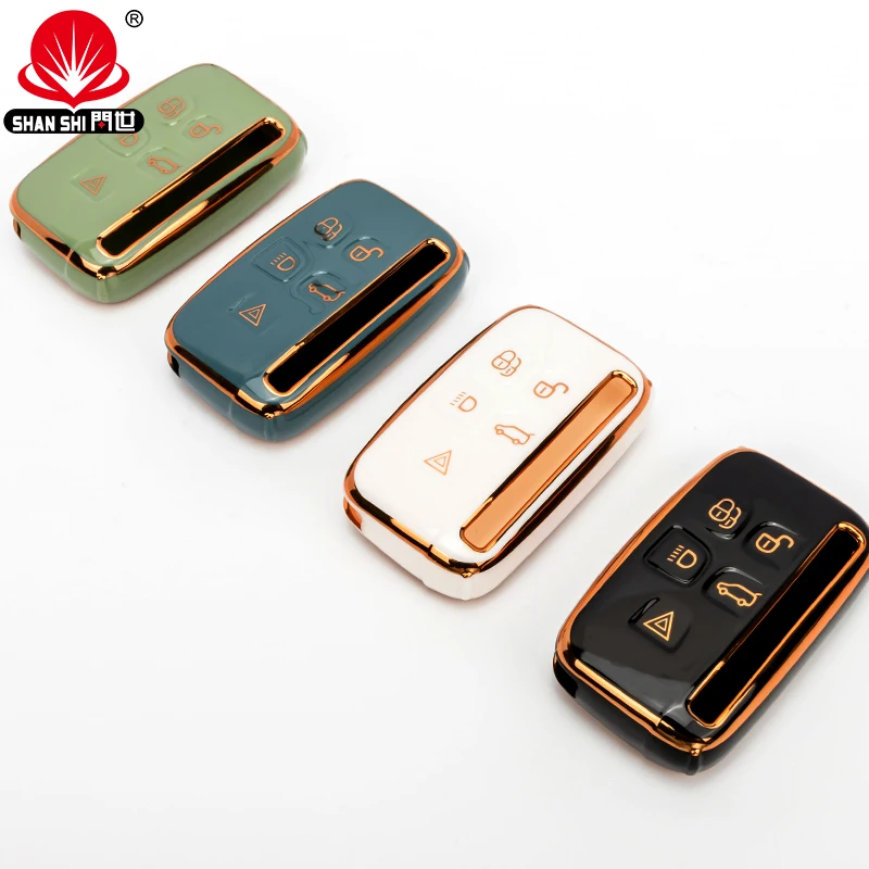 Модный защитный чехол для автомобильного ключа из ТПУ для Mustang/Land Rover