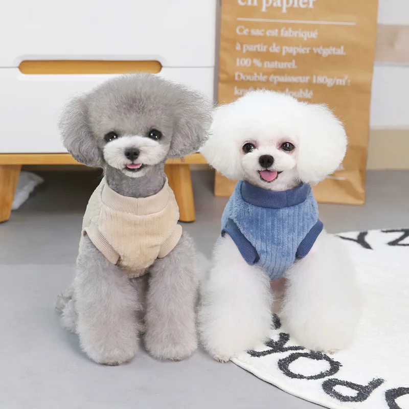 Winter Pet Apparel Warm Dog Sweater Clothes Jacket Luxury Pet Dog Puppy Clothes  Soft Warm Winter Jacket Dog Clothing
