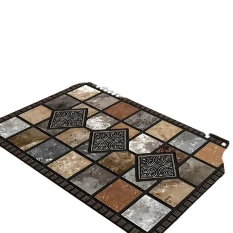 Wholesale Welcome Home Non-Slip Crystal Velvet Doormats Home Decor