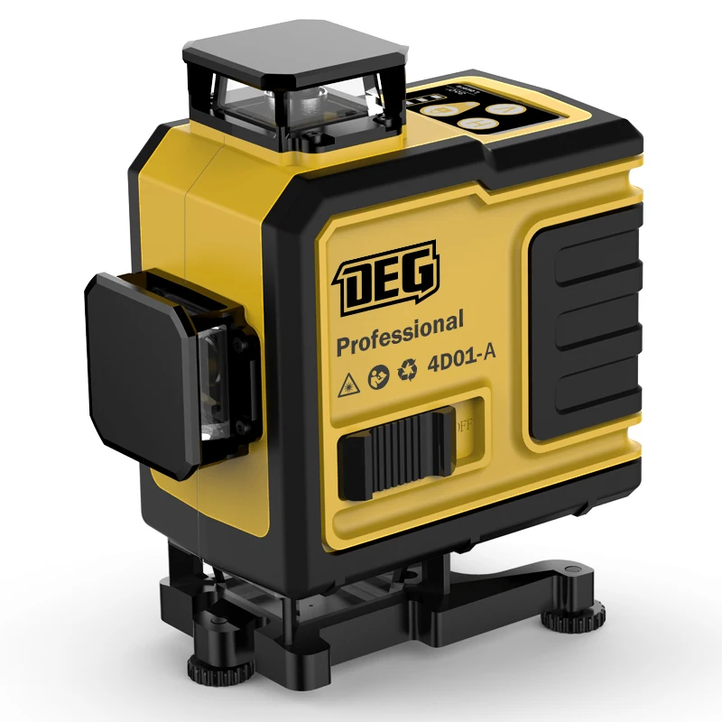 
 Горячая распродажа! Лазерный нивелир автоматический саморегулирующийся вращения 4d 16 линия для дома и улицы лазерный нивелир оборудование  