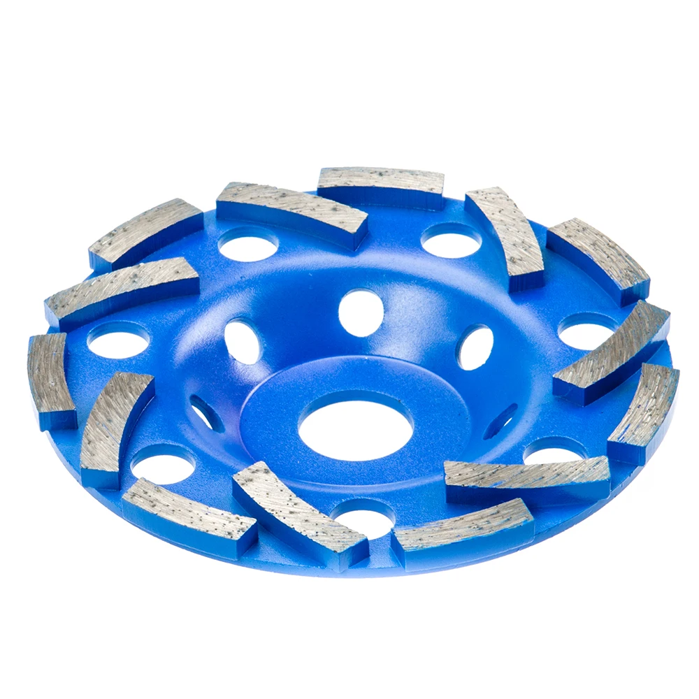 Stones marble polishing high porosity angle grinder turbo dry cup-shaped diamond concrete grinding cup wheel