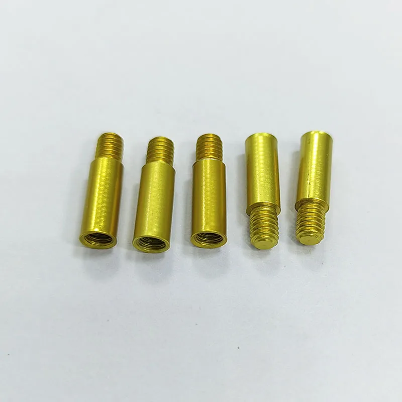 Custom Aluminum Male to Female Round Thread Spacer #8-32  Anodized Round Standoff