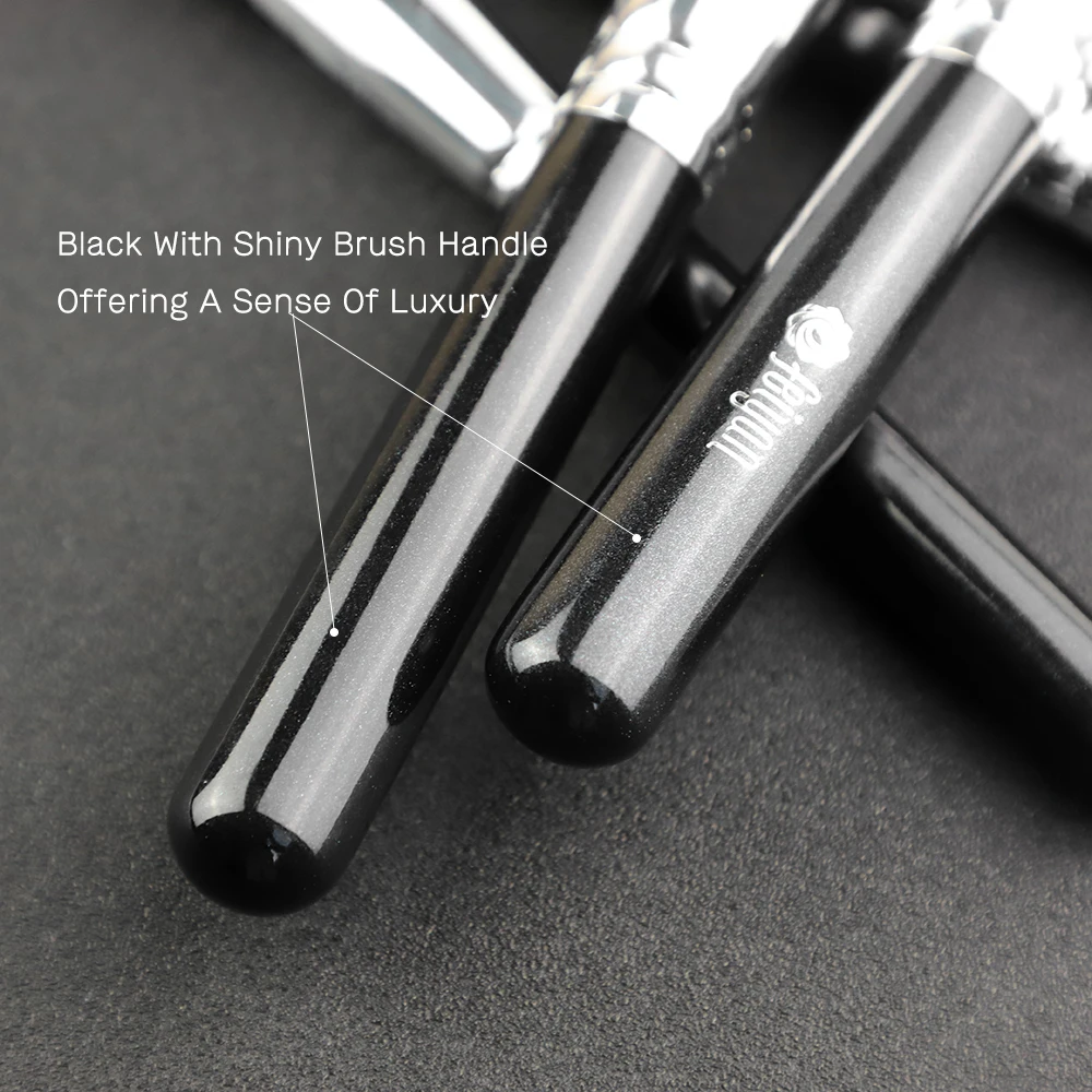 FEIYAN Drop Ship Chinese Brush Supplier Wooden Handle Low Moq Professional Synthetic Hair High Quality Gold Makeup Brush Set