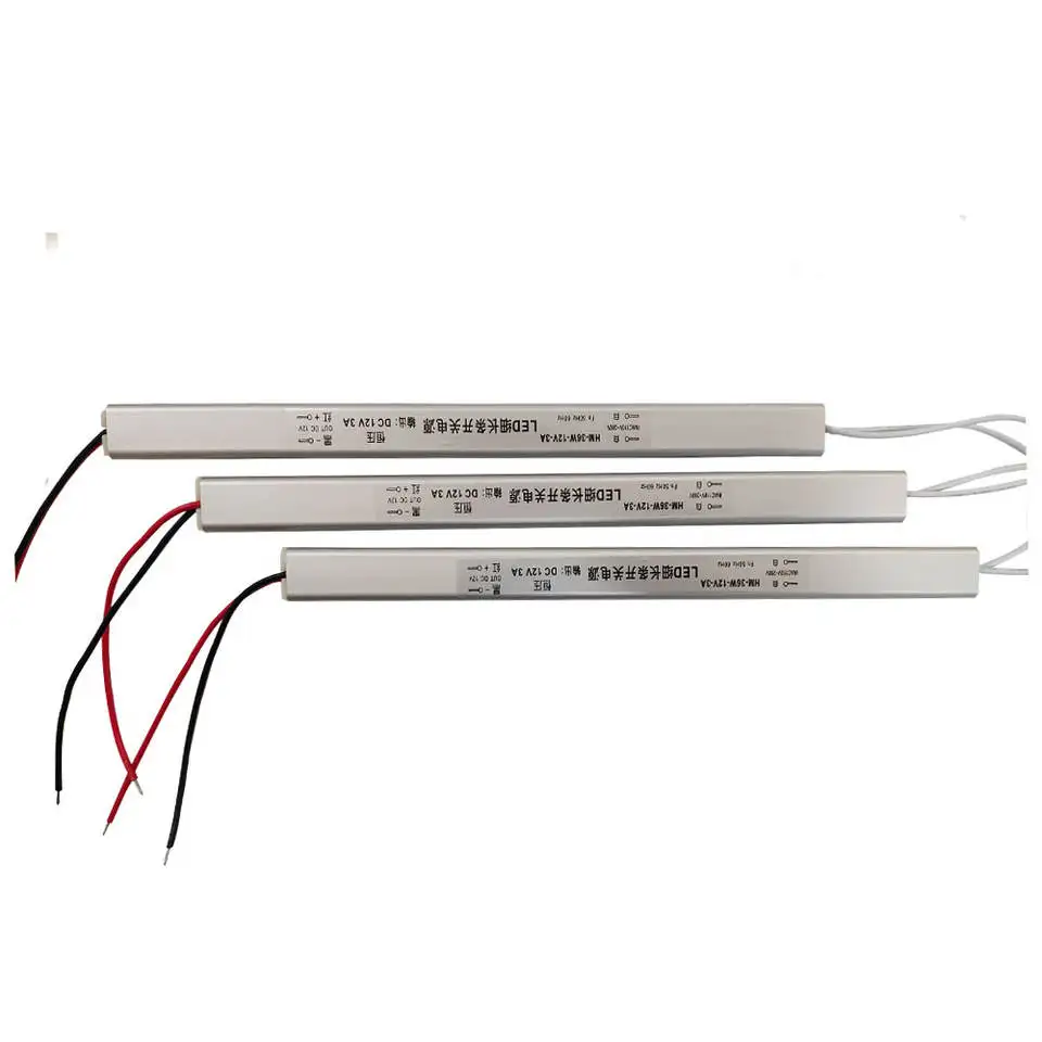 2024 new style factory wholesale AC90-260V Ultrathin Slim size LED Power Supply 2.5A, 24V, 60W Switching Power Supply