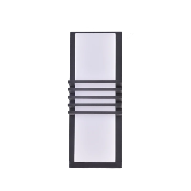 Decorative ip44 die-cast aluminum bulkhead exterior surface mounted outdoor led wall light