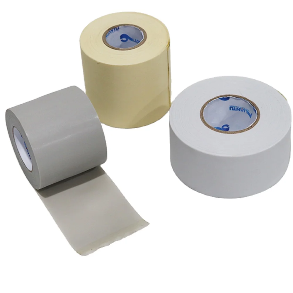 Wholesale customized  2inch non adhesive pvc air conditioner pipe wrapping tape
