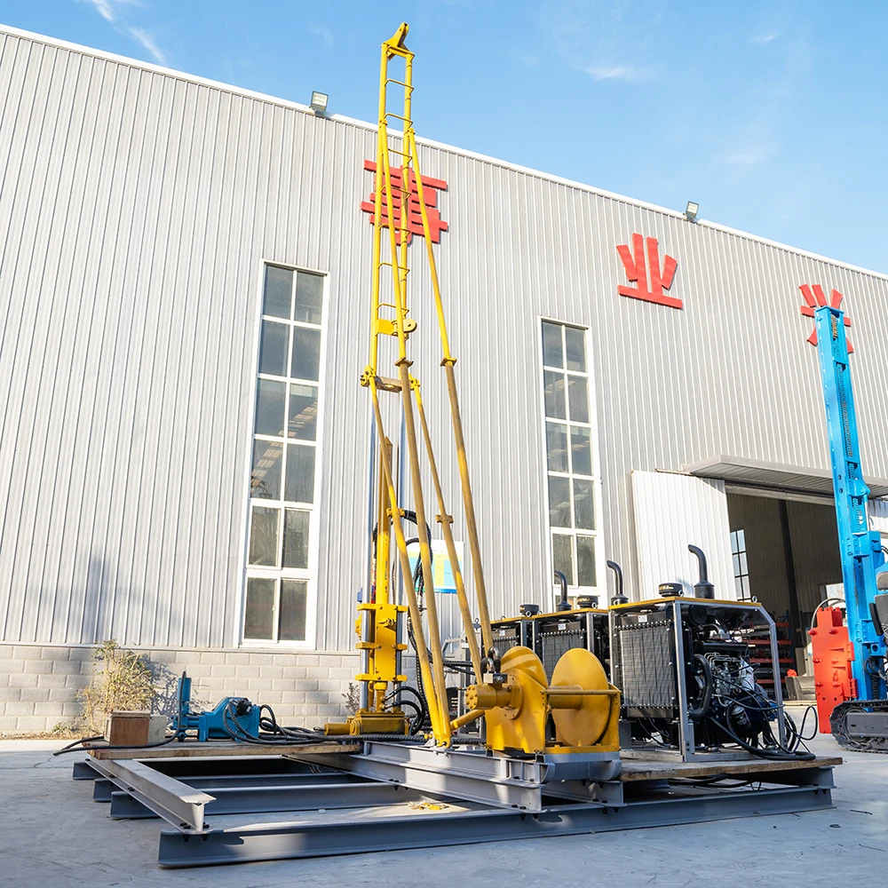 Hydraulic rock core drill rig geological exploration drill man portable core drill rig