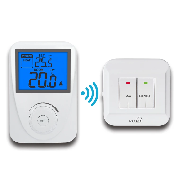 220V Non-programmable Digital Electronic Household Room Thermostat For Underfloor Heating