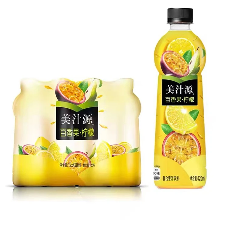 Factory Price 420ml Multiple Flavor Juicy Drinks Minute Maid Fruit Beverages