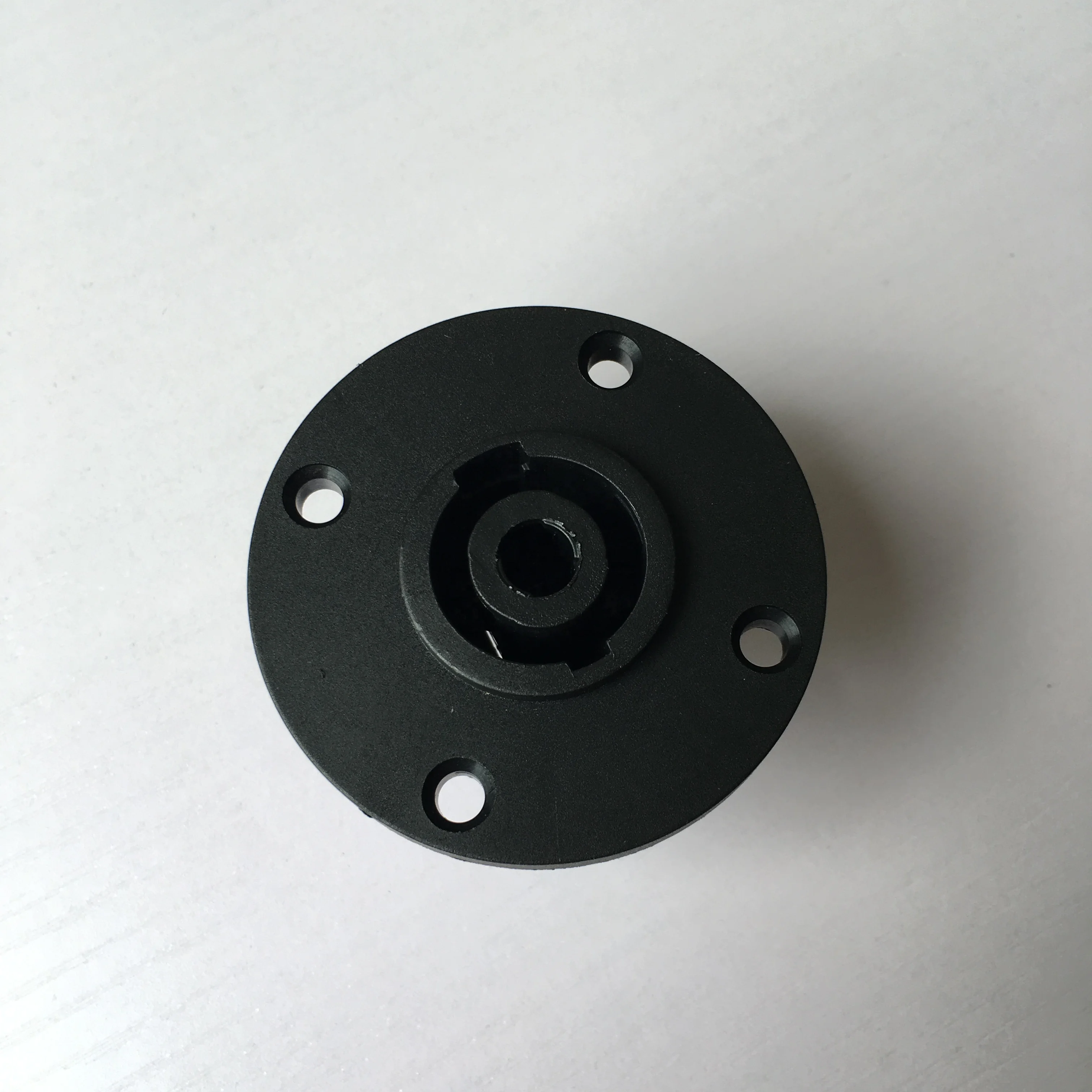 Round Speakon 4 Pole Female Panel Mount Jack Compatible Audio Cable Connector Socket