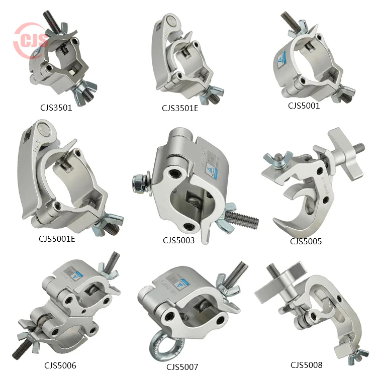 CJS Aluminum Stage Truss lighting Clamp Hook coupler Truss Display System Accessories