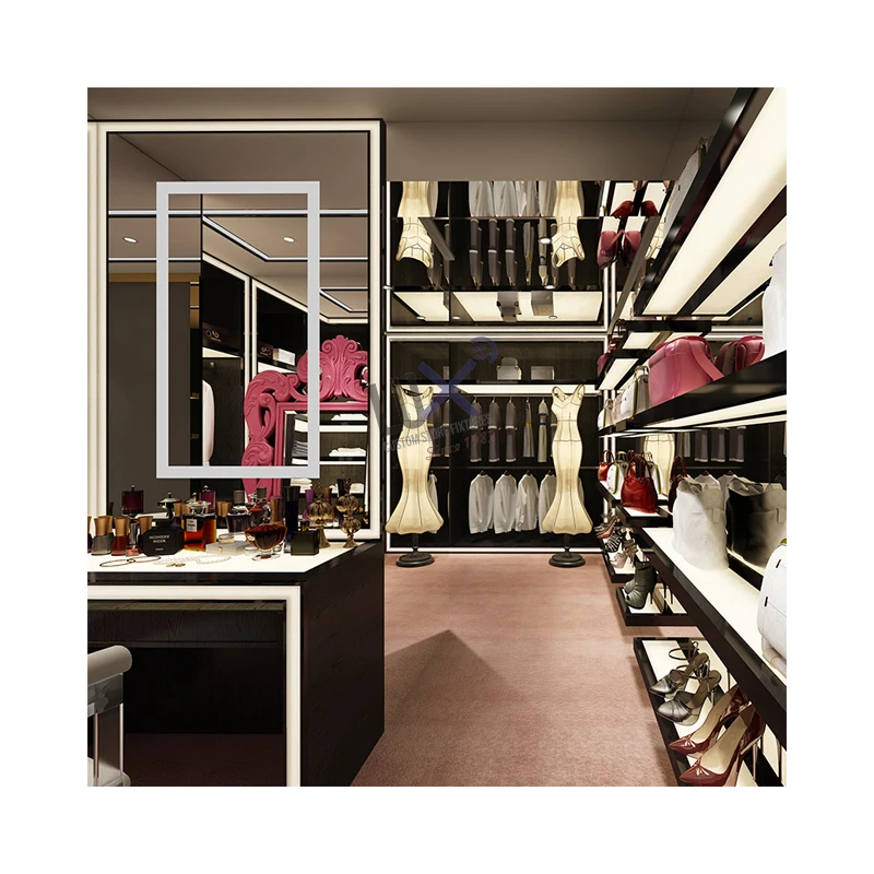 Роскошный индивидуальный косметический Витринный Шкаф для розничной торговли, украшение магазина духов для торговых точек