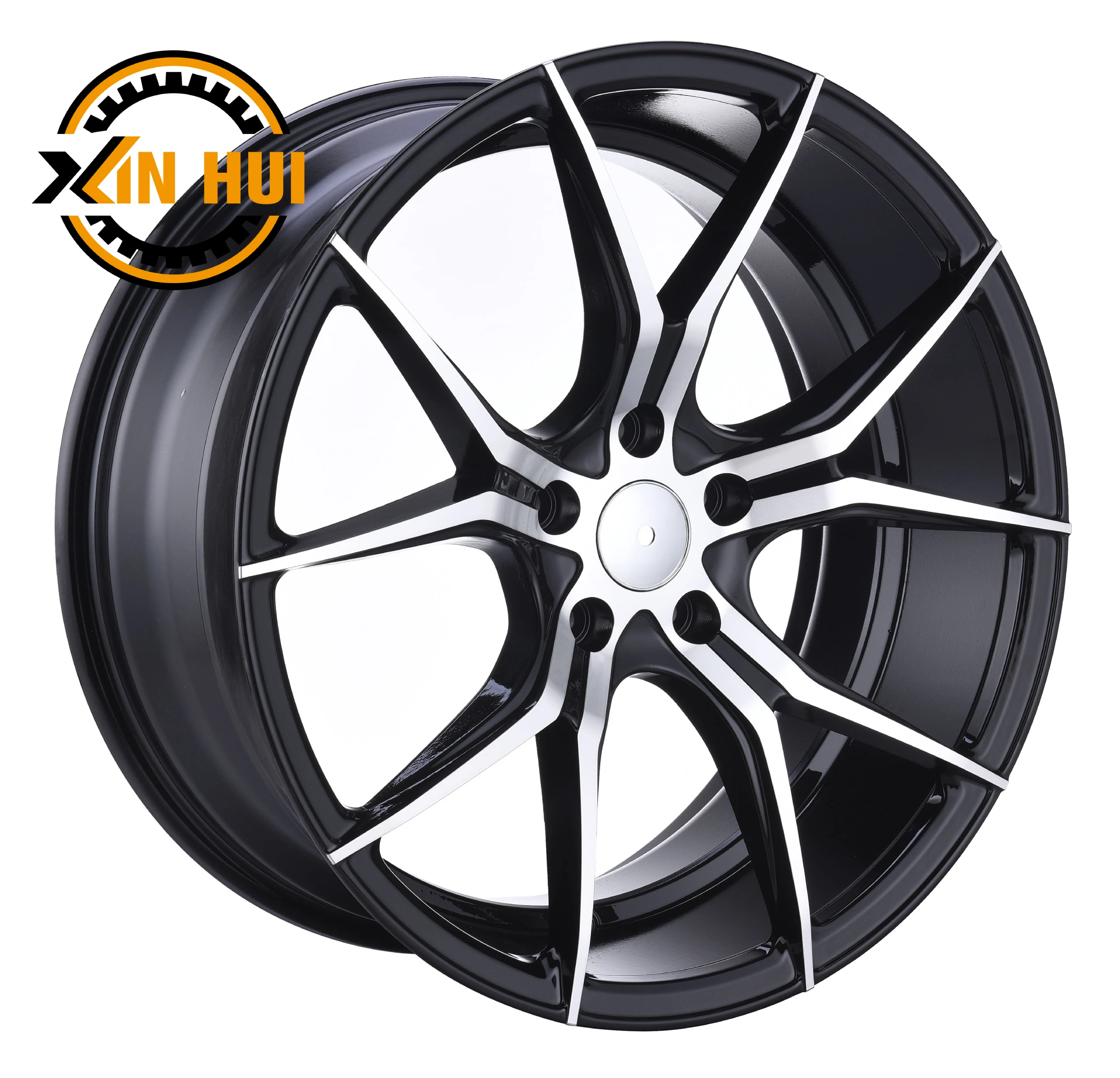 New car wheels 19 inch with PCD 5x120 new car alloy wheel rims on sale 19x9.5