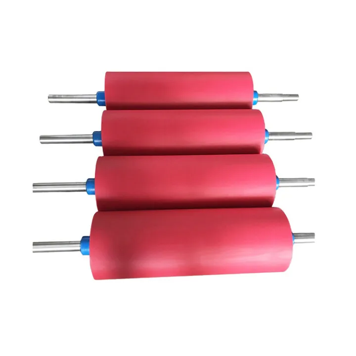 Best Unique Custom Quality Hot Stamping Silicone Rubber Roller For Sale