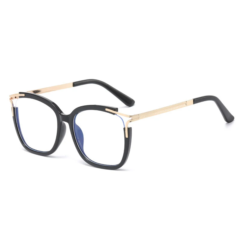 Latest Female TR90 Eyewear Frame Anti Blue Light Lens Optical Glasses Vintage Cat Eye Glasses Frames