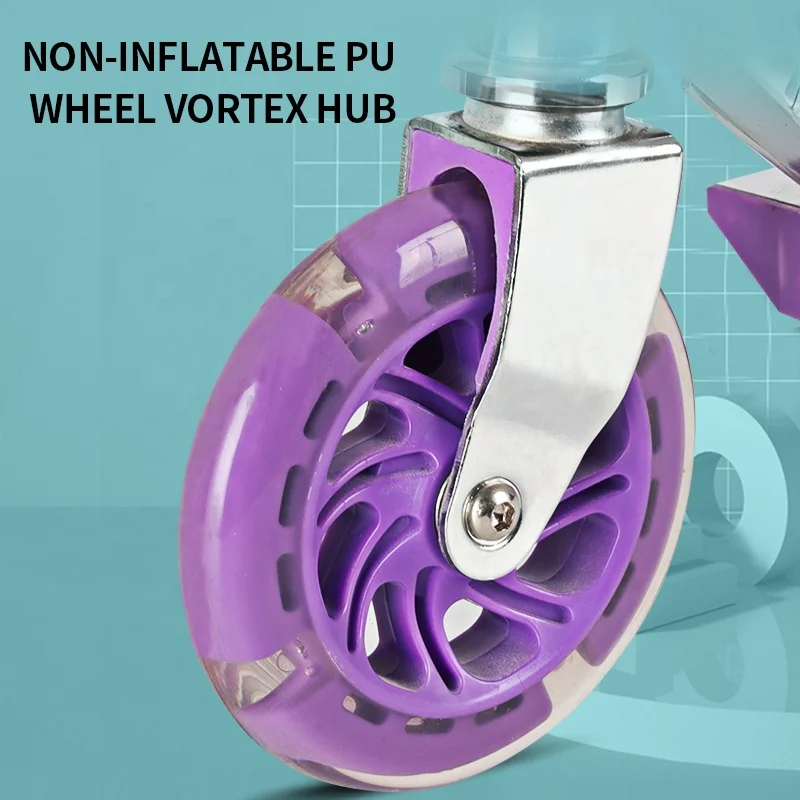 Scooters wholesale  lightweight 2.5kg scooter kids 2 pu wheels kick bike for 2-12 years baby child