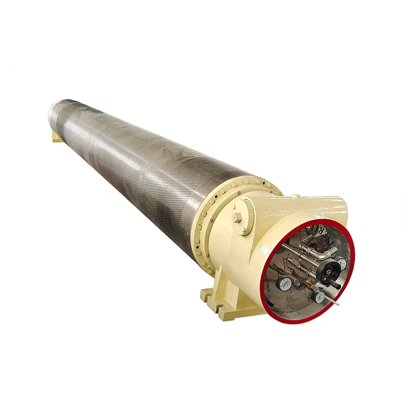 Waste paper recycling machine roll equipment stainless steel vacuum suction roller