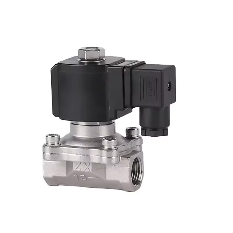 Medium Pressure Micro High Pressure Gas Air Brass Latching Hydraulic Water 24V 12V Solenoid Valve