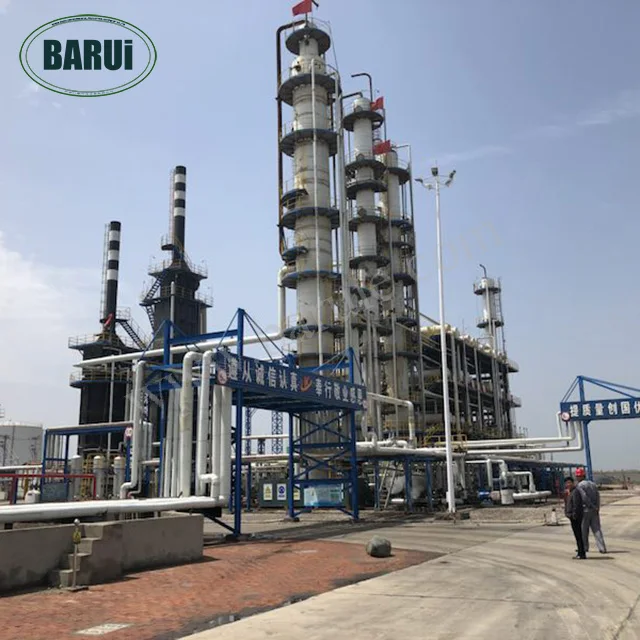 Atmospheric distillation process unit tower to naphtha and diesel