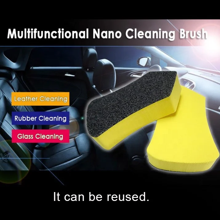  Щетка для мойки автомобильного войлока Nano инструмент мытья кожаного сиденья уход за