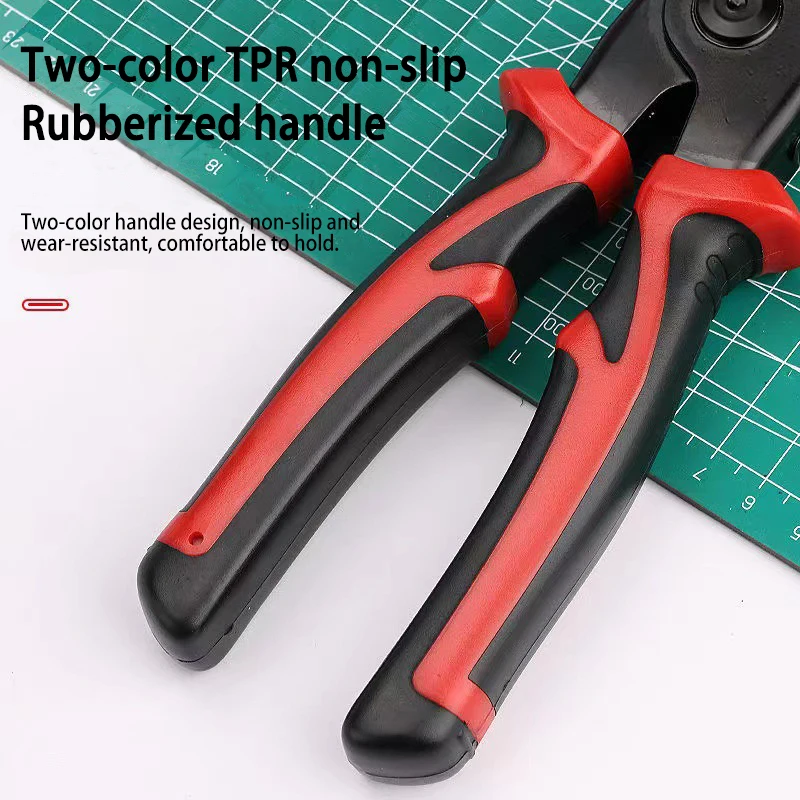 Hot Selling Stripping Pliers Crimping Electrician Special Set Five Types of Heads Can Be Freely Switched