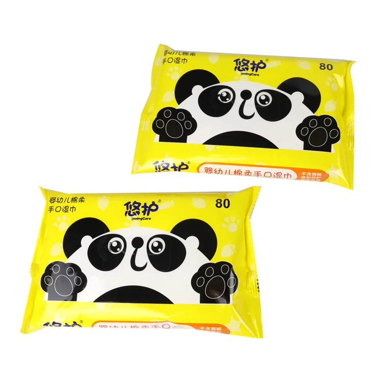 High Quality Organic Baby Water Wipes Unscented Pamper Wet Wipes For Baby Face Body China Factory Cif Anti Bacteria Wet Wipes