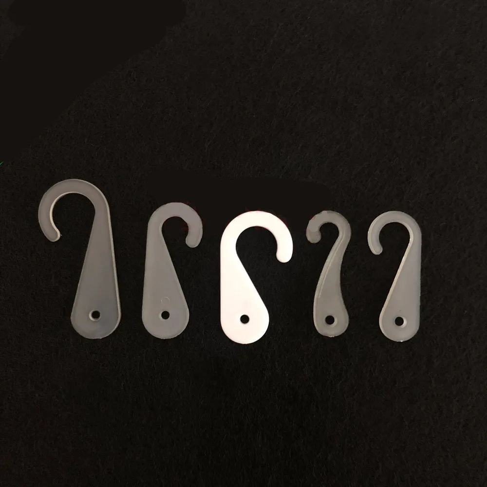 China wholesale pvc cardboard white plastic hook clothes hanger for sock packaging