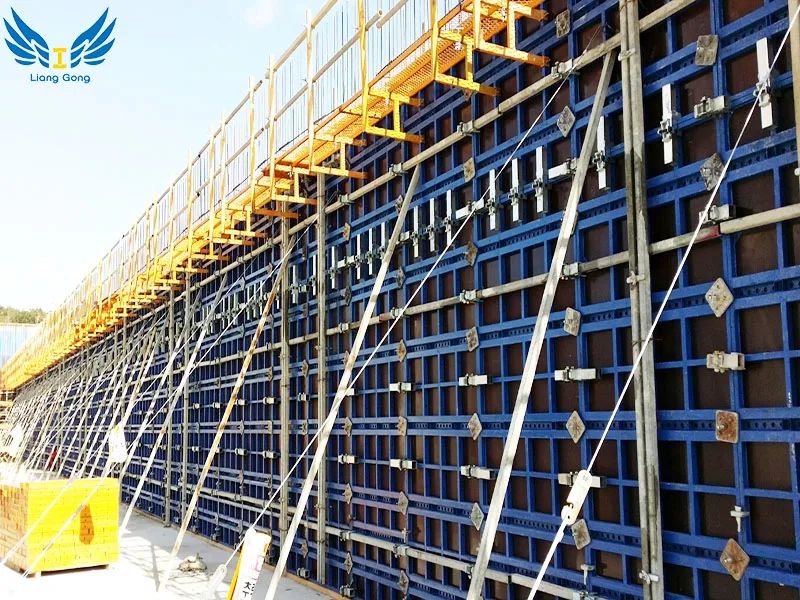Китай Lianggong оптовая продажа многоразовая стальная рама бетонная опалубка с фанерой для строительства